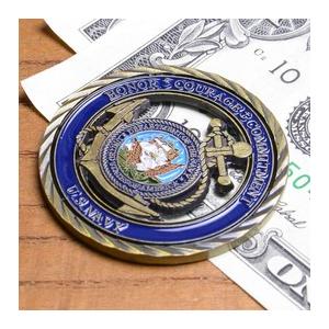 チャレンジコイン 紋章 アメリカ海軍省 記念メダル Challenge Coin