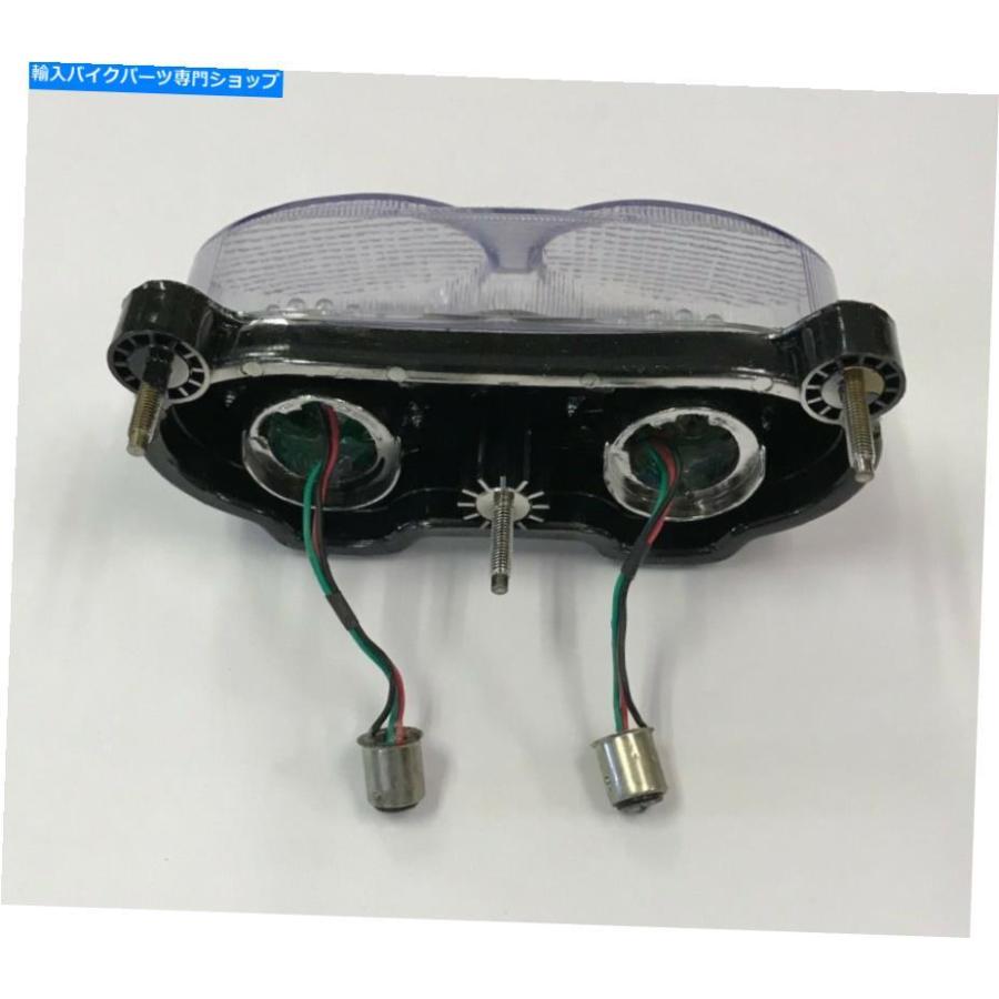 テールライト 98-02 ZX6R、00-03 ZX9R、ZR7、ZZR600クリアリアテール