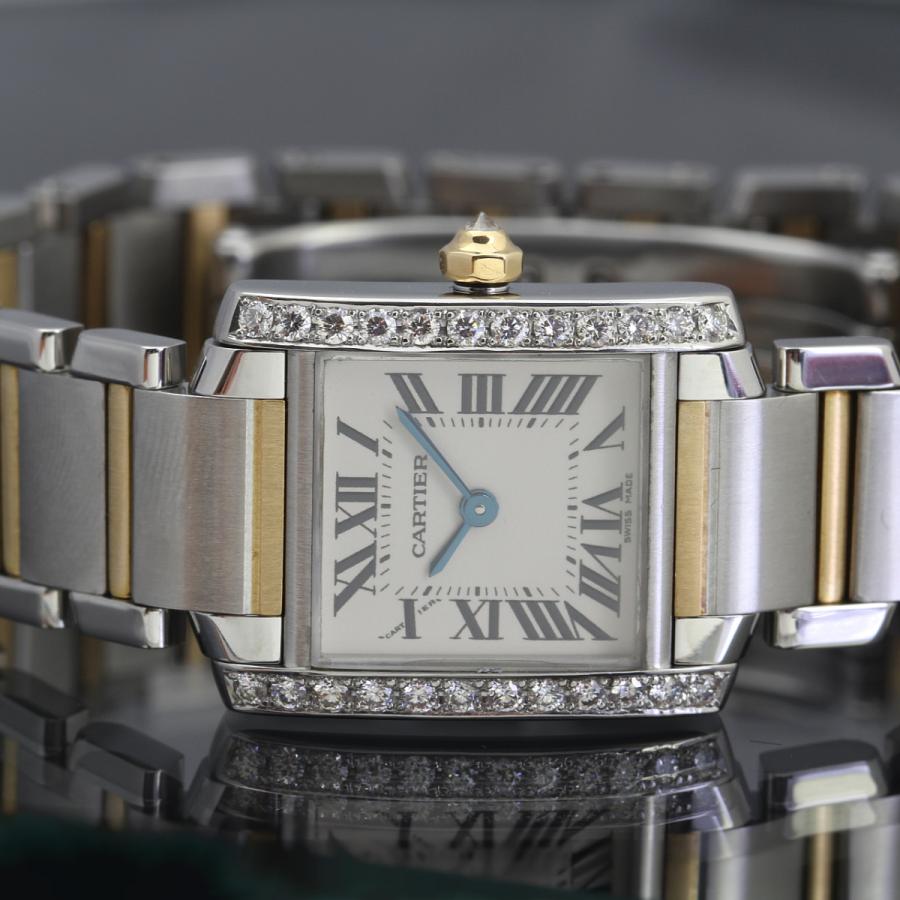Cartier（カルティエ） 美品 タンクフランセーズ 2384 SM アフター