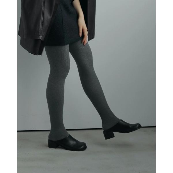 anuke（アンヌーク） 即日発送/anuke Ecoleather Heel Slip-ons