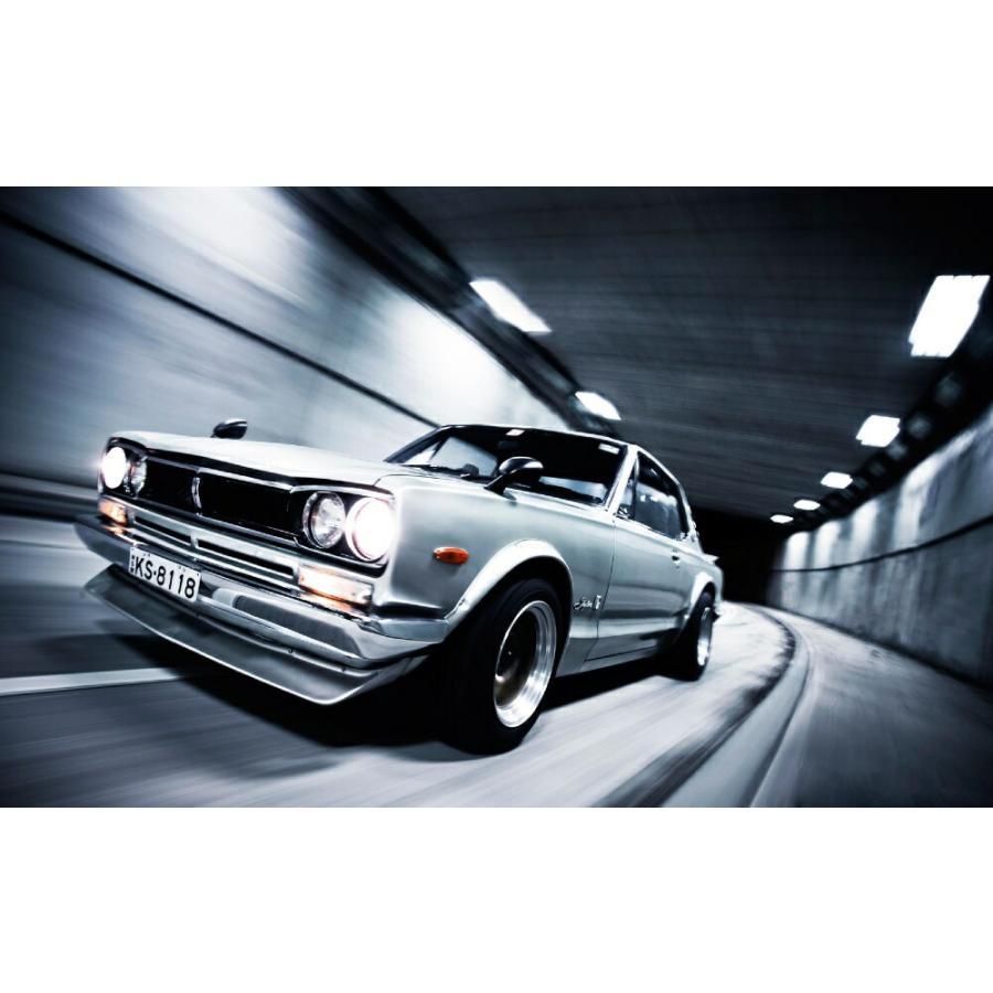絵画風 壁紙ポスター (はがせるシール式) 日産 スカイライン 2000GT-R