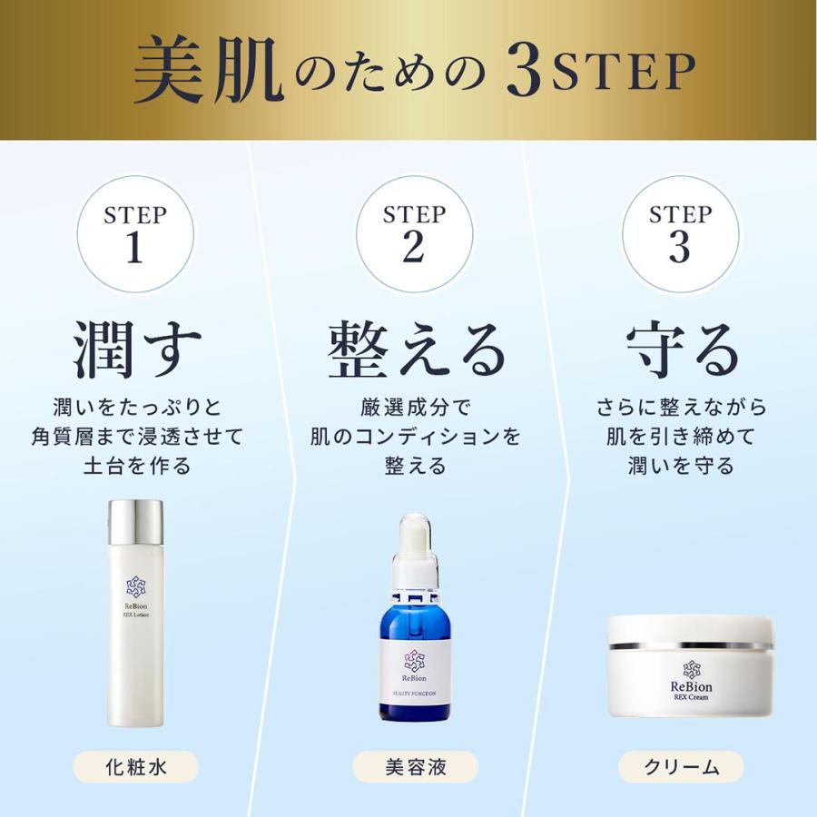 ReBion（リビオン） 化粧水 美容液 美容クリーム スキンケア セット