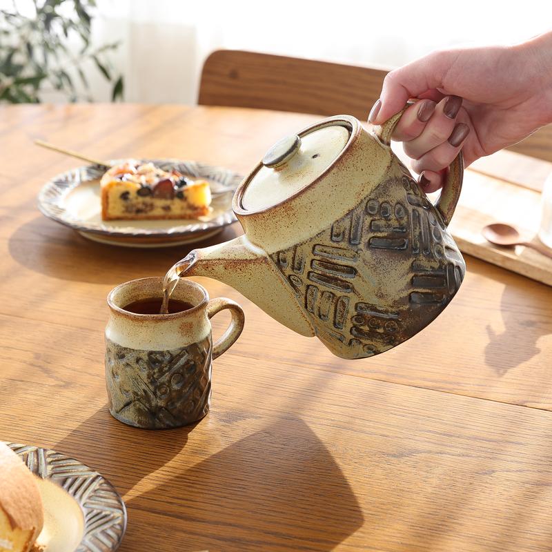 かしわ窯 Kamagaki ポット 600ml 0.6L ピッチャー 土瓶 日本製 国産