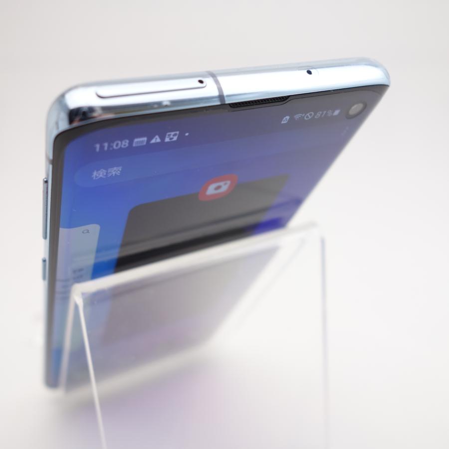 Galaxy S 【SIMフリー】GALAXY S10 SC-03L プリズム ブルー docomo版