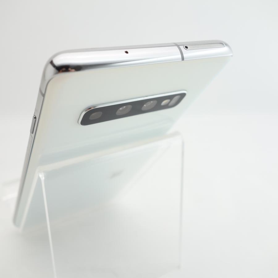 Galaxy S 【SIMフリー】GALAXY S10 SM-G973C プリズムホワイト 楽天