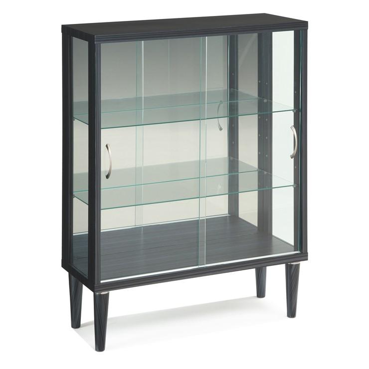 シェイプ75 コレクションケース 幅75 高さ100 完成品 脚付き リビング