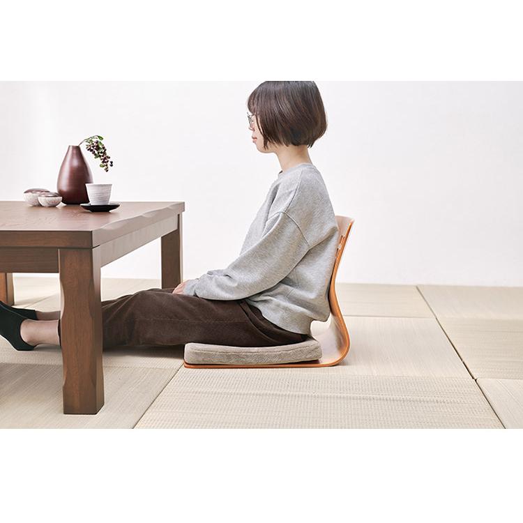 2脚セット 和モダン 曲木座椅子 旅館気分の曲木椅子 天然木 木製