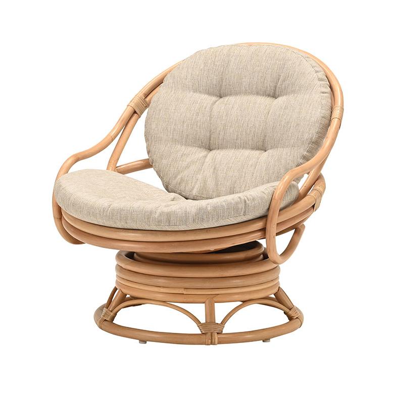 ラタンチェア 1人掛け 幅68cm ラタンソファ 完成品 1人用 1P チェア