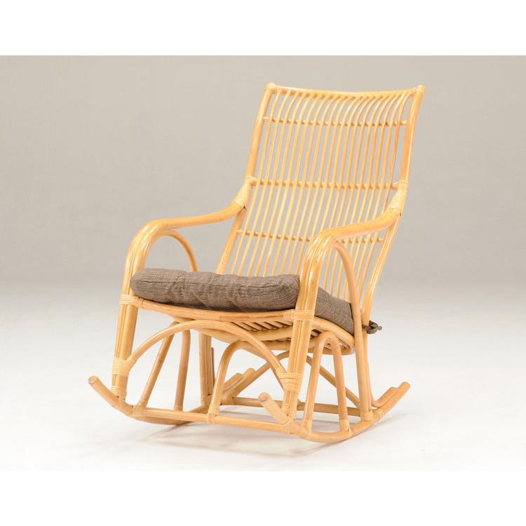 光製作所 ラタン ロッキングチェア チェア ハイバック パーソナル