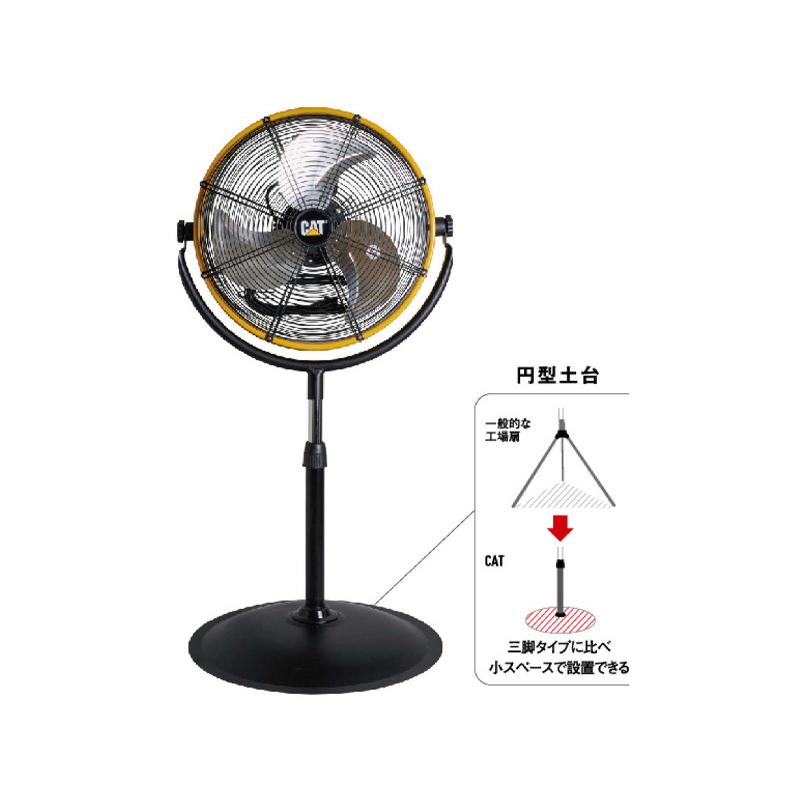 CAT 工場扇 サーキュレーター 工業扇風機 床置式 キャタピラー社
