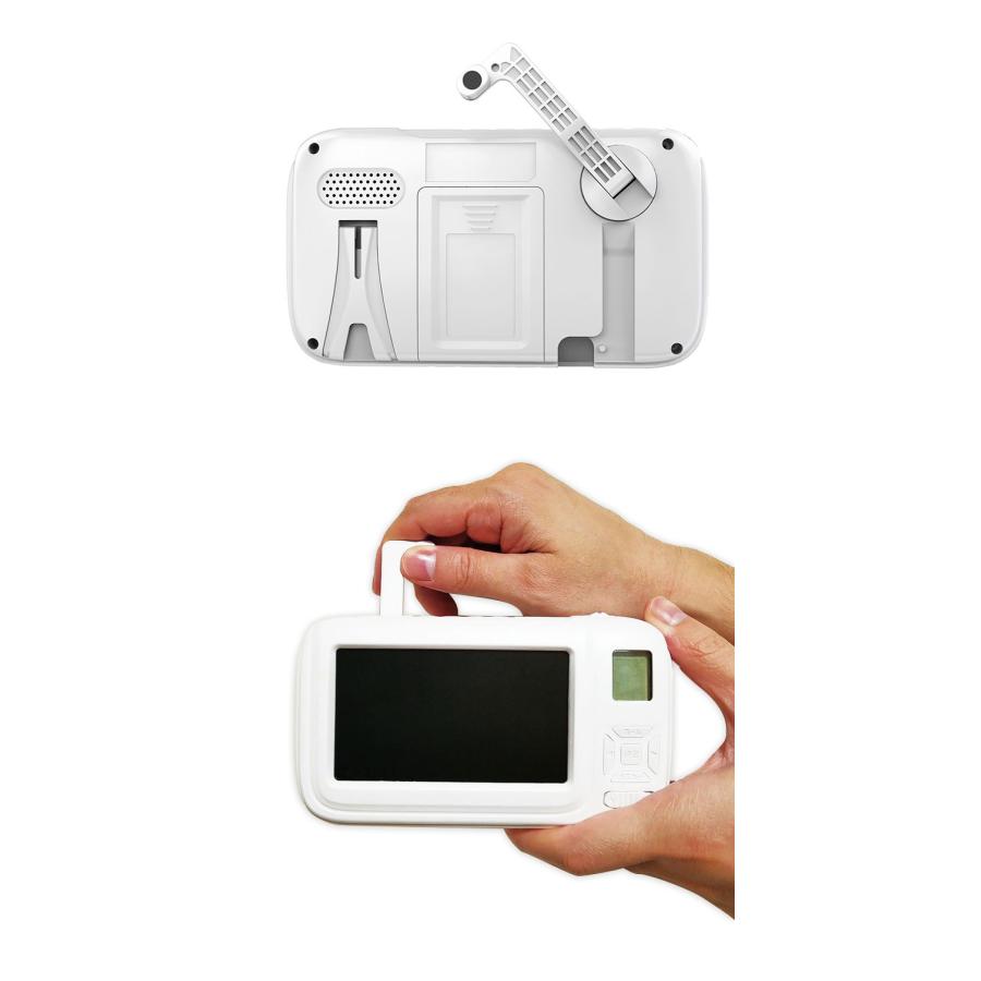 大画面ポータブルテレビラジオ 防災グッズ ワンセグ 4.3インチ大画面