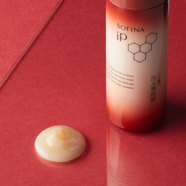 毛穴が目立ちにくいなめらかな素肌へ ハリ弾力注入美容液 ソフィーナiP