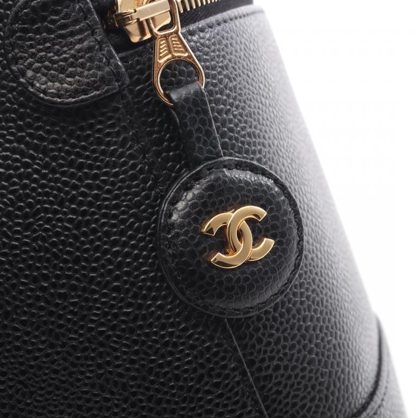 CHANEL（シャネル） ココマーク ハンドバッグ バニティバッグ キャビア