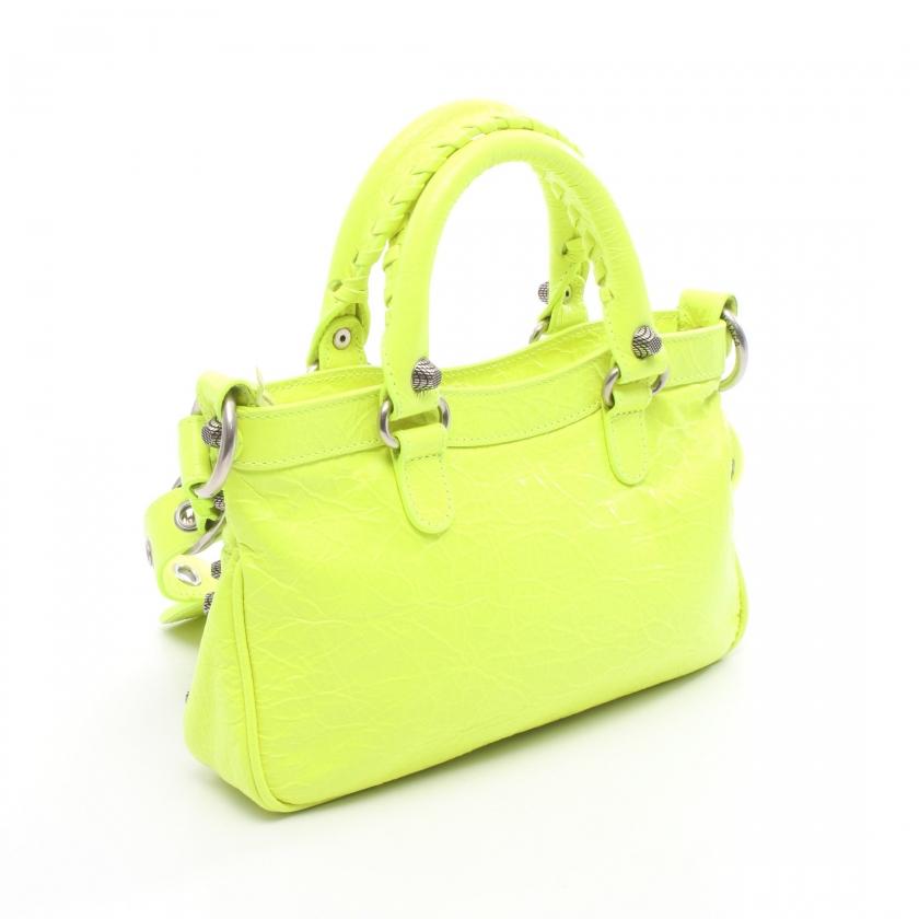 BALENCIAGA（バレンシアガ） ネオ カゴール S ハンドバッグ レザー