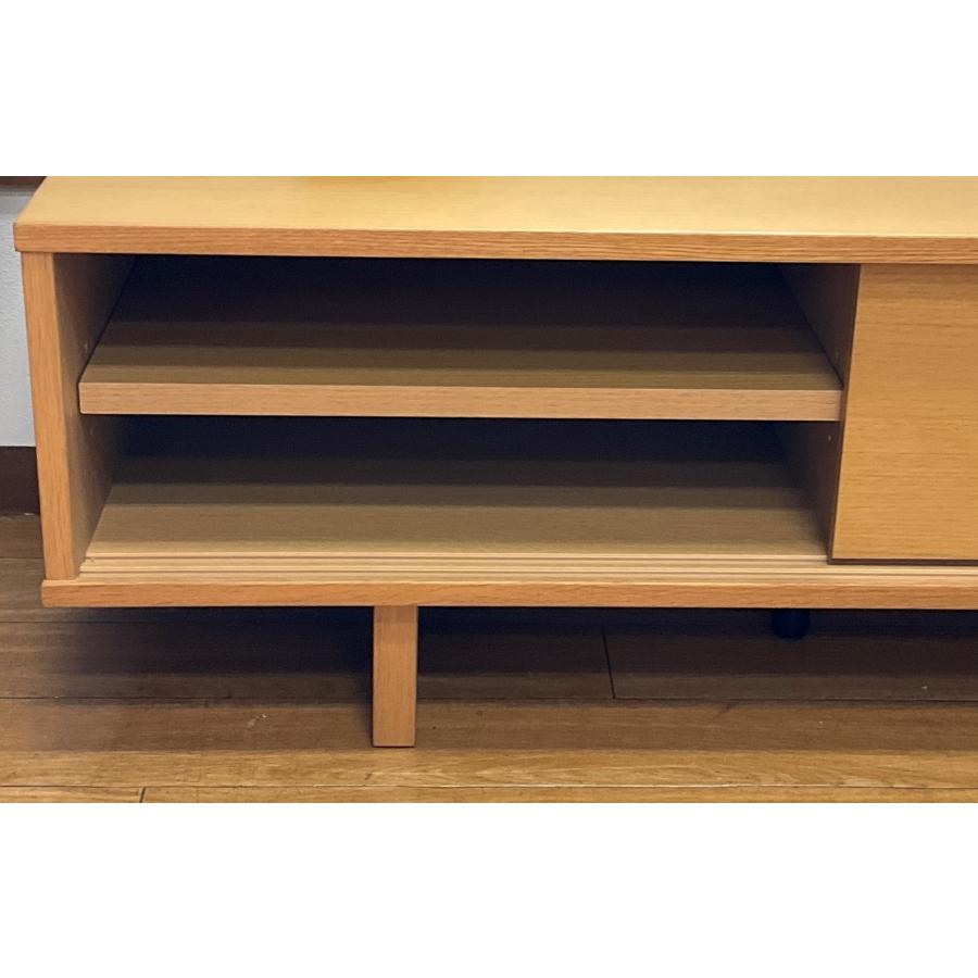 無印良品 MUJI テレビボード オーク材 AVラック 薄型 AVボード テレビ