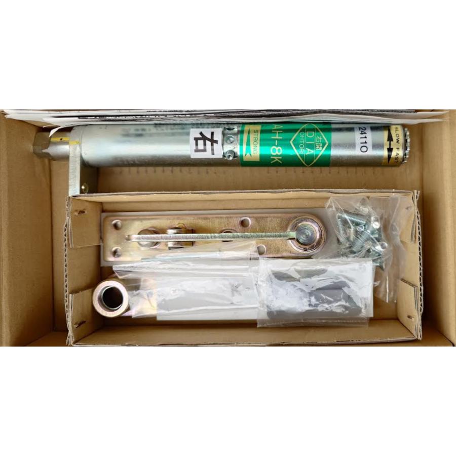 大鳥機工 オートドアヒンジ AH-8K 右勝手 開閉様式：中心吊一方開き