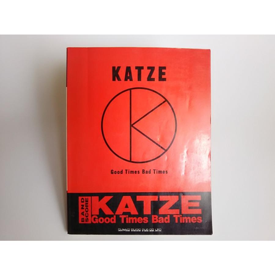 USED品/中古品) KATZE バンドスコア Good Times Bad 楽譜 カッツェ PR