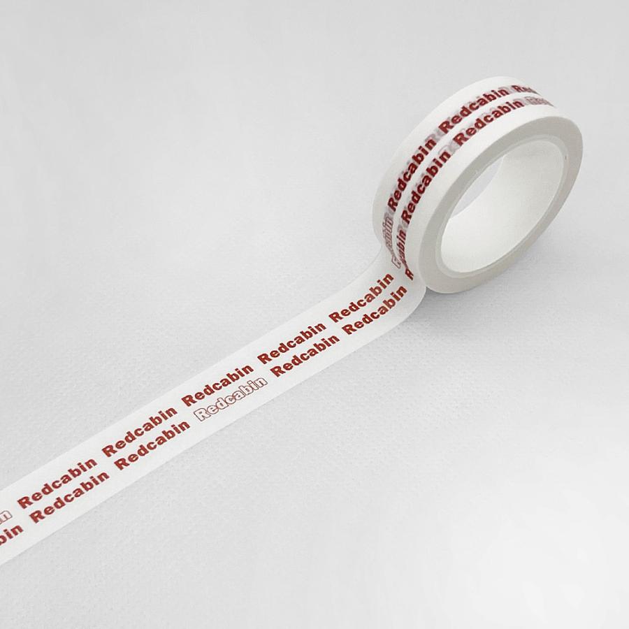 Red Cabin オリジナルマスキングテープ 15mm 全6種 【メール便可 24個