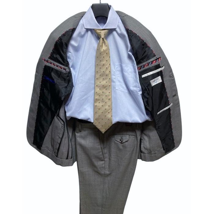 ORIHICA（オリヒカ） WASHBLE 洗えるスーツ M グレー バーズアイ