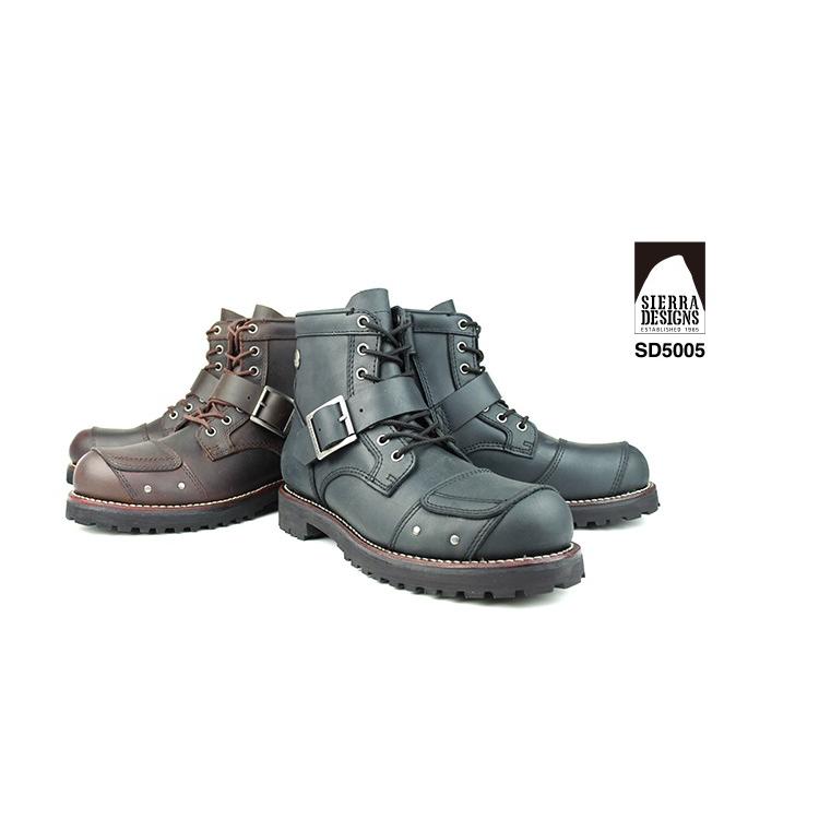 SIERRA DESIGNS（シエラデザインズ） 本革 バイカーブーツ メンズ