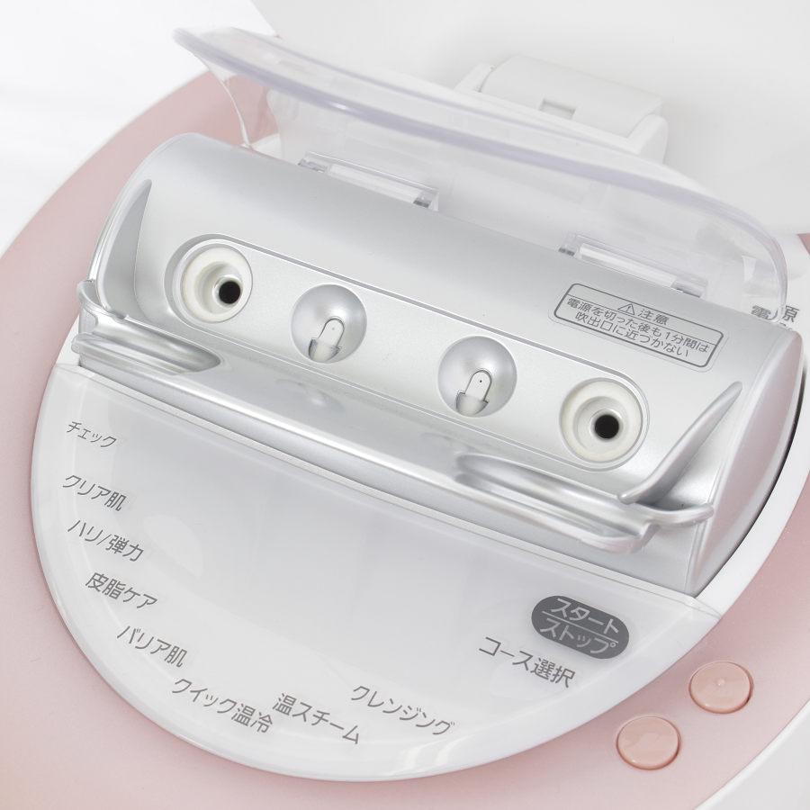 ナノケア 【美品】パナソニック スチーマー EH-CSA99-P W温冷エステ