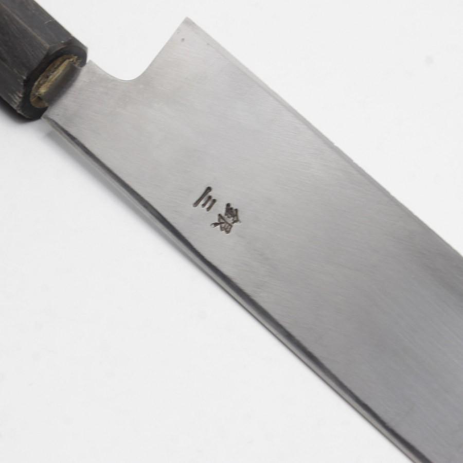 ボーナスストア+5％】高鳳 銀三 むきもの包丁 六寸 八角柄 刃渡り約