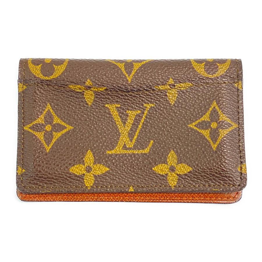 ルイヴィトン モノグラム・ポシェットカルトドゥヴィジット・名刺入れ