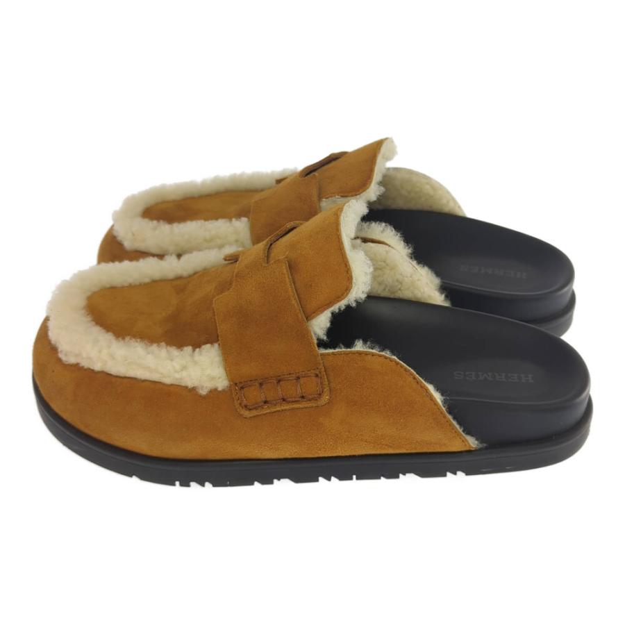 HERMES（エルメス） ミュールゴー・サンダル 靴 ムートンサンダル