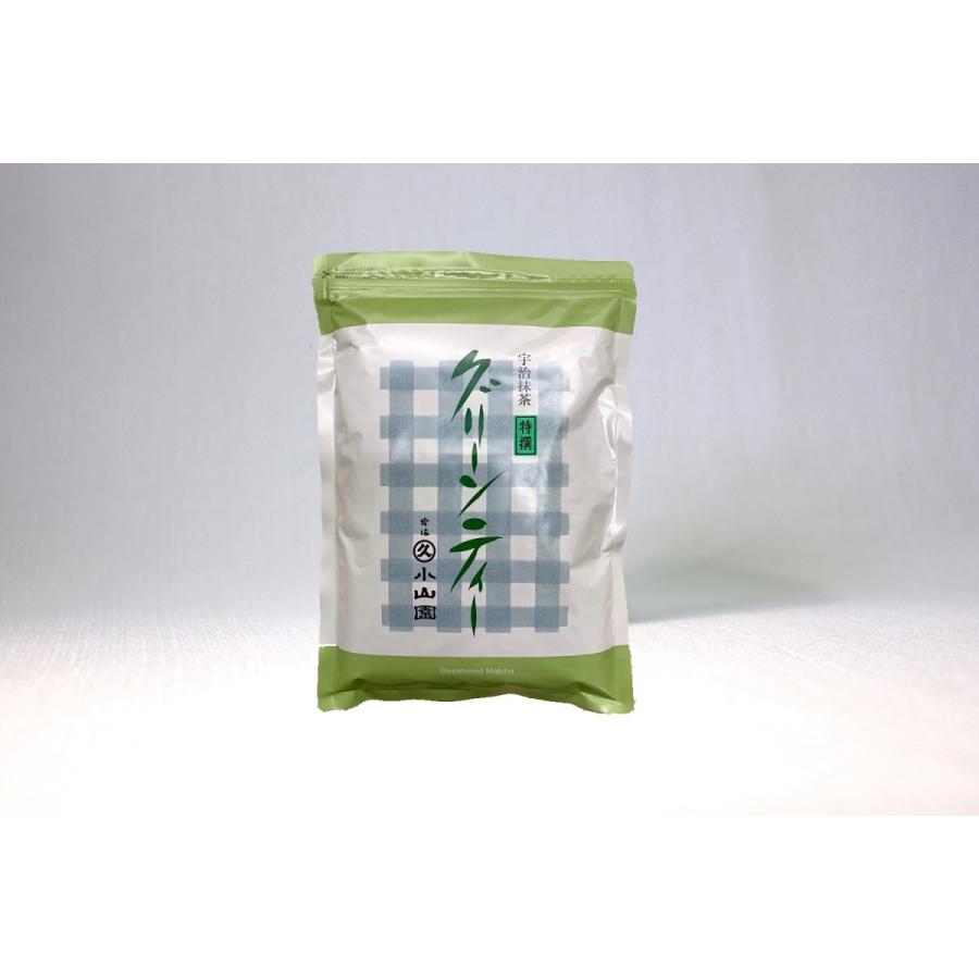 抹茶 宇治 丸久小山園 加糖抹茶 特選グリーンティー 1kg 袋 製菓 緑茶