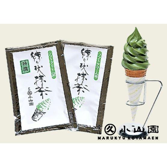 抹茶 宇治 丸久小山園 特選 練り状抹茶 1kg 袋 ソフトクリーム 京都産