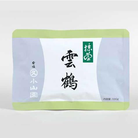 抹茶 宇治 丸久小山園 雲鶴 100g 袋詰（うんかく） 濃茶 薄茶 茶道