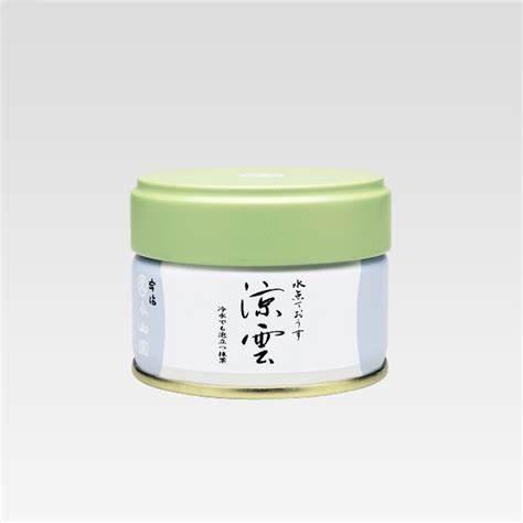 抹茶 宇治 丸久小山園 水点ておうす 涼雲 20g 缶（すずくも）特許取得