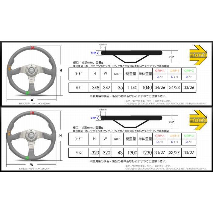 MOMO（モモ） MOMOモモステアリングRACEレース[正規輸入品]※Φ数選択