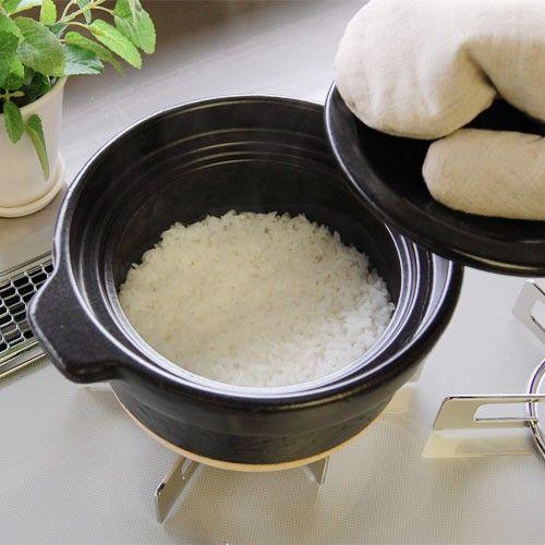 リンナイ（Rinnai） 土鍋 ご飯 かまどさん 炊飯用 長谷園 自動炊き 1合