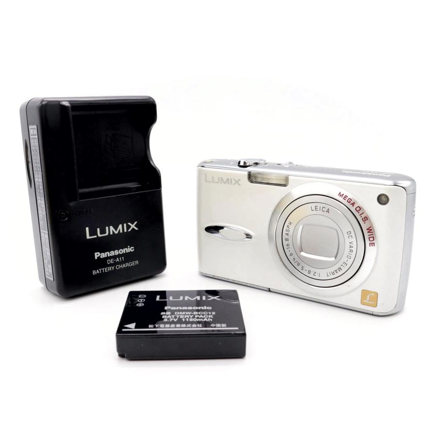 コンパクトカメラ Panasonic DMC-FX01 ホワイト パナソニック コンデジ