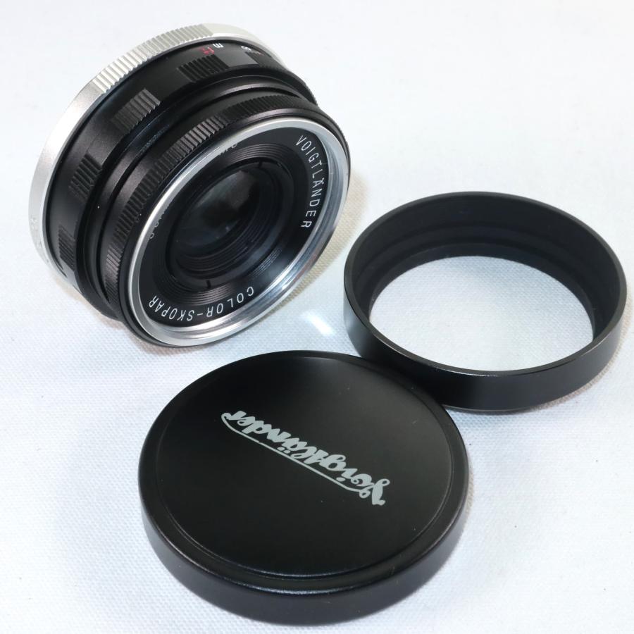 中古】 VOIGTLANDER COLOR-SKOPAR 35mm F2.5 MC Pタイプ Leica L39