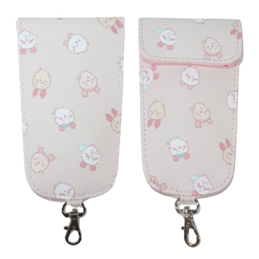 在庫処分》 ちいかわ リール付きキーケース ハチワレ うさぎ モモンガ