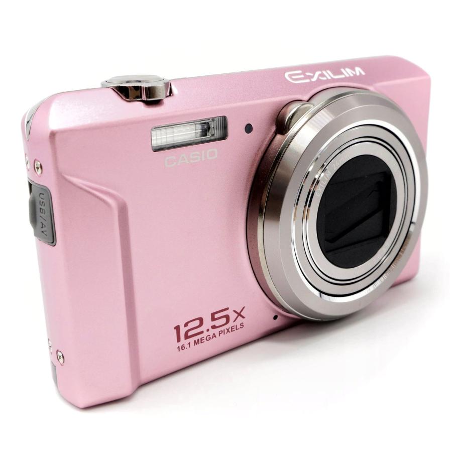 極上美品》 コンパクトカメラ CASIO EXILIM EX-ZS170PK ピンク カシオ