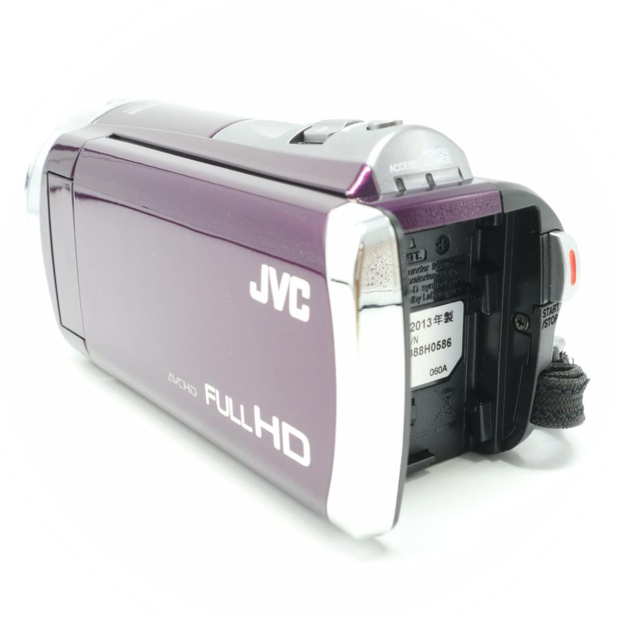 極上美品》 ビデオカメラ JVC Everio GZ-E690-V バイオレット エブリオ