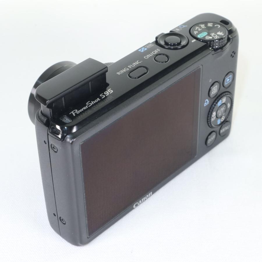 中古】 極上美品 Canon powershot S95 ブラック キャノン k2123 : りん