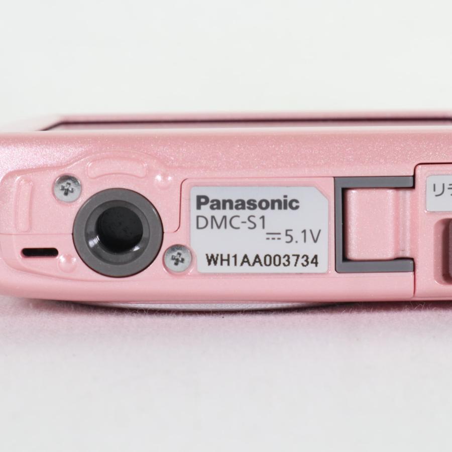 中古】 美品 Panasonic LUMIX DMC-S1 ピンク デジカメ パナソニック