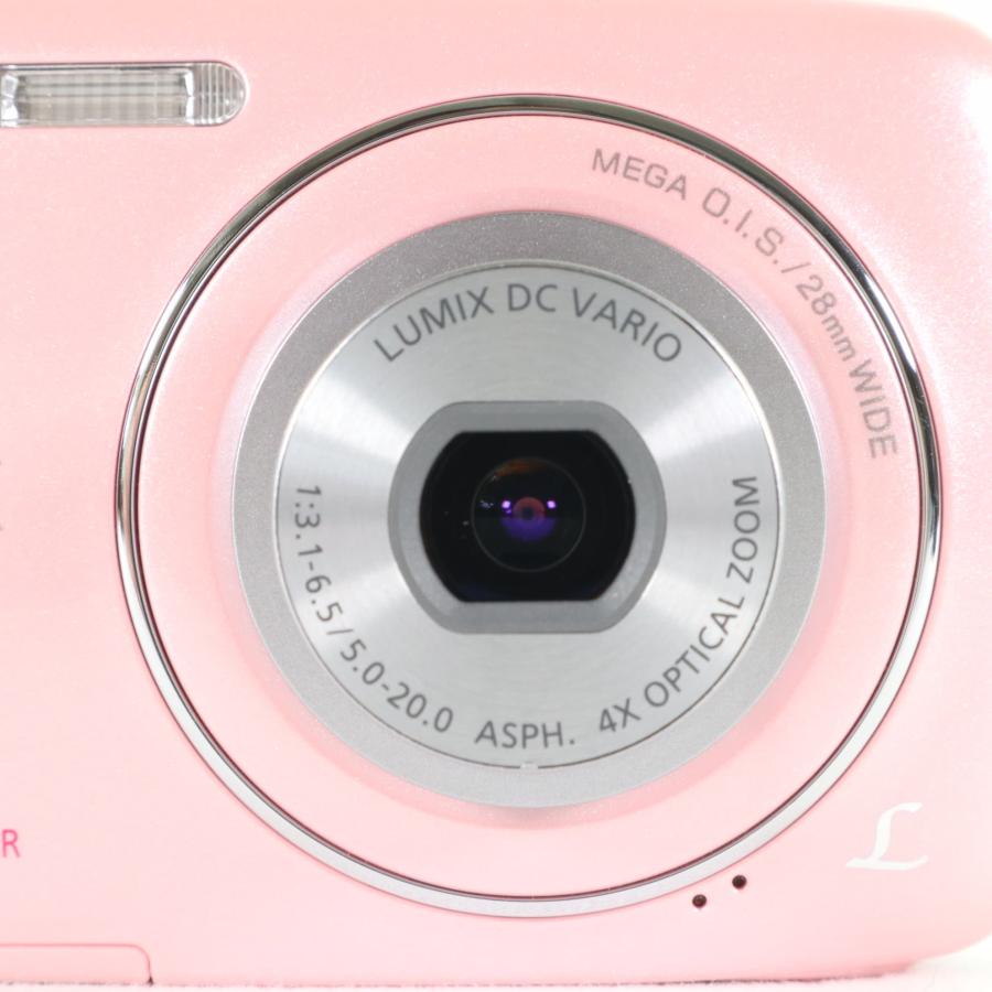 中古】 美品 Panasonic LUMIX DMC-S1 ピンク デジカメ パナソニック