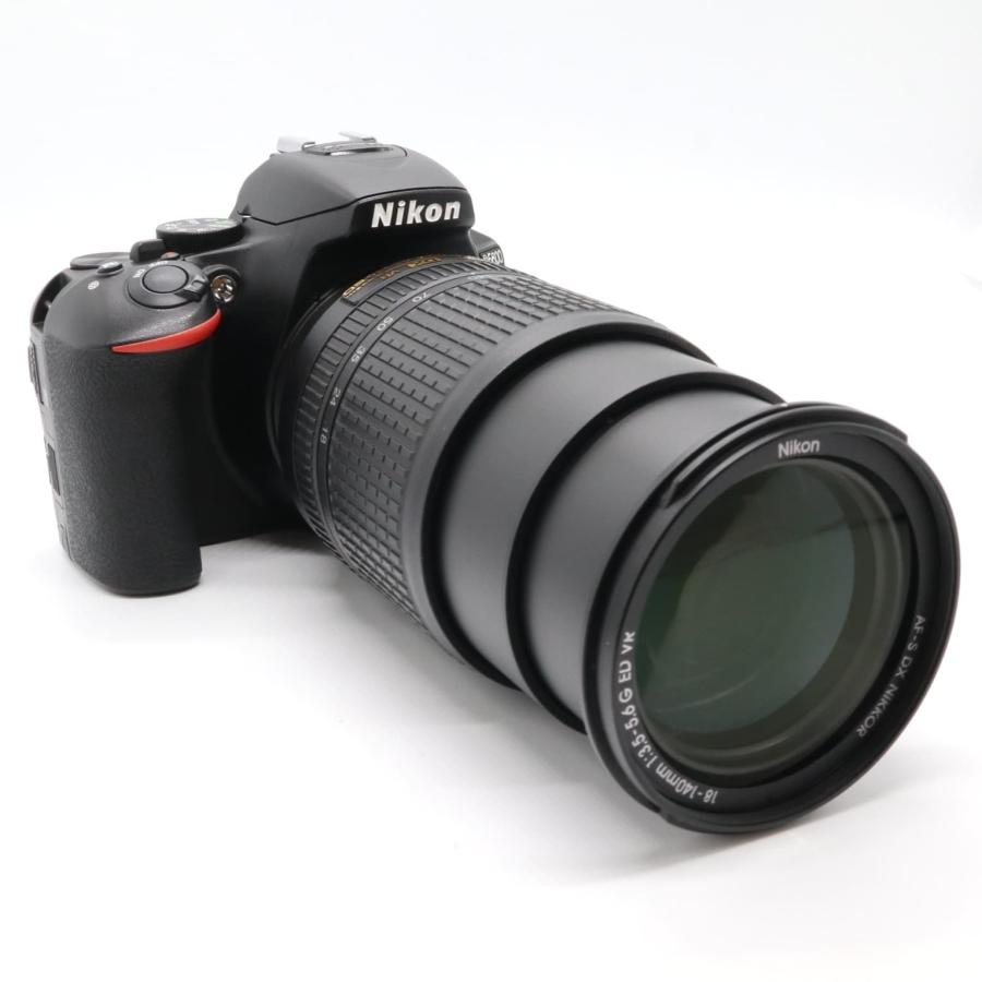 新品級 S数5956》 NIKON D5600 18-140 VR レンズキット ブラック