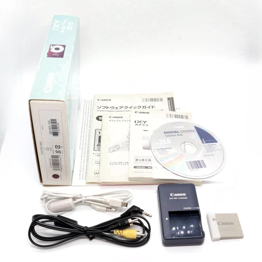 美品》 コンパクトカメラ CANON IXY DIGITAL 20 IS ブラウンk3193