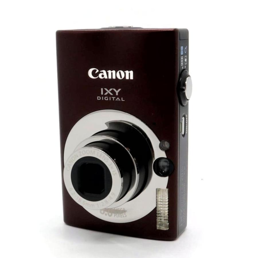 美品》 コンパクトカメラ CANON IXY DIGITAL 20 IS ブラウンk3193