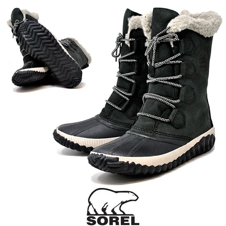 カリブー ソレル SOREL スノーブーツ レディース NL3146 010 黒