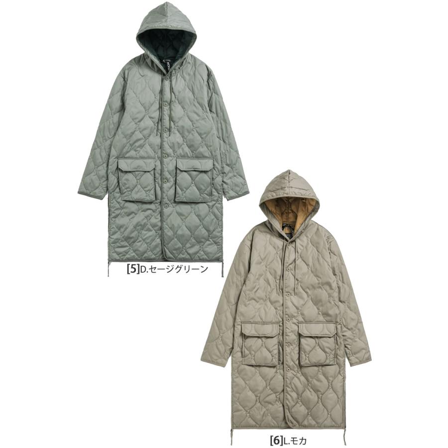 TAION（タイオン） ダウン メンズ レディース ミリタリー フード