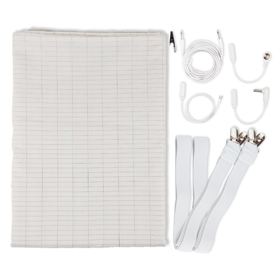 Earthiness Sheets アーシネスハーフシーツ コットンシルバー