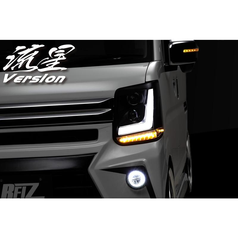 流星バージョン］ DA17W・V エブリイワゴン・バン 3Dライトバー ヘッド