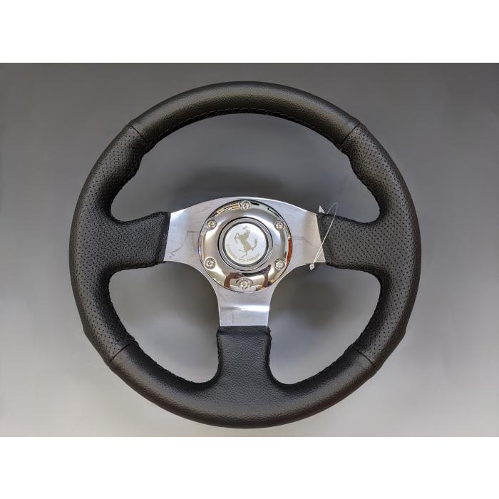 レースタイプ ステアリング 29パイ レザー ブラック RACE-TYPE BLACK